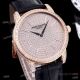 Replica Patek Philippe Calatrava Quartz Watches Pave Diamond Dial Rose Gold Couple (3)_th.jpg